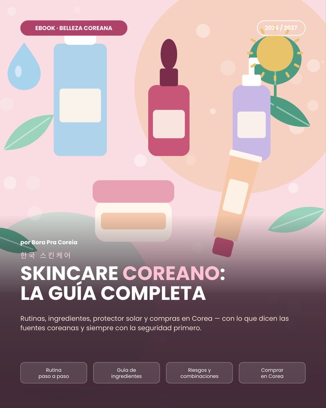 Portada del ebook de regalo Skincare Coreano: la Guía Completa
